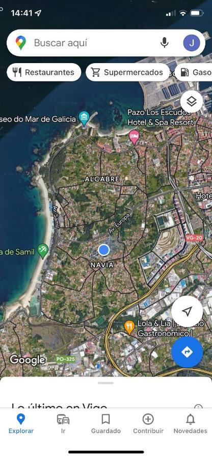 Samil Playa Lejlighed Vigo Eksteriør billede